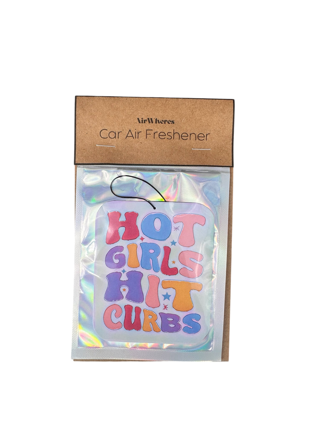 Hot Girls Hit Curbs Car Air Freshener