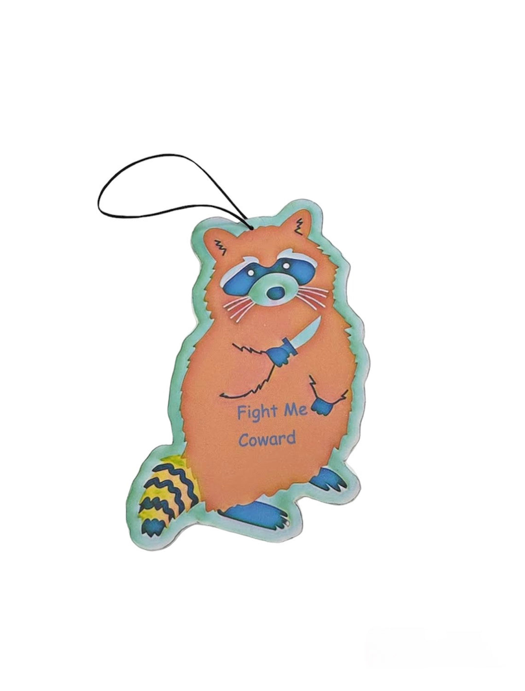 Funny Raccoon Car Air Freshener