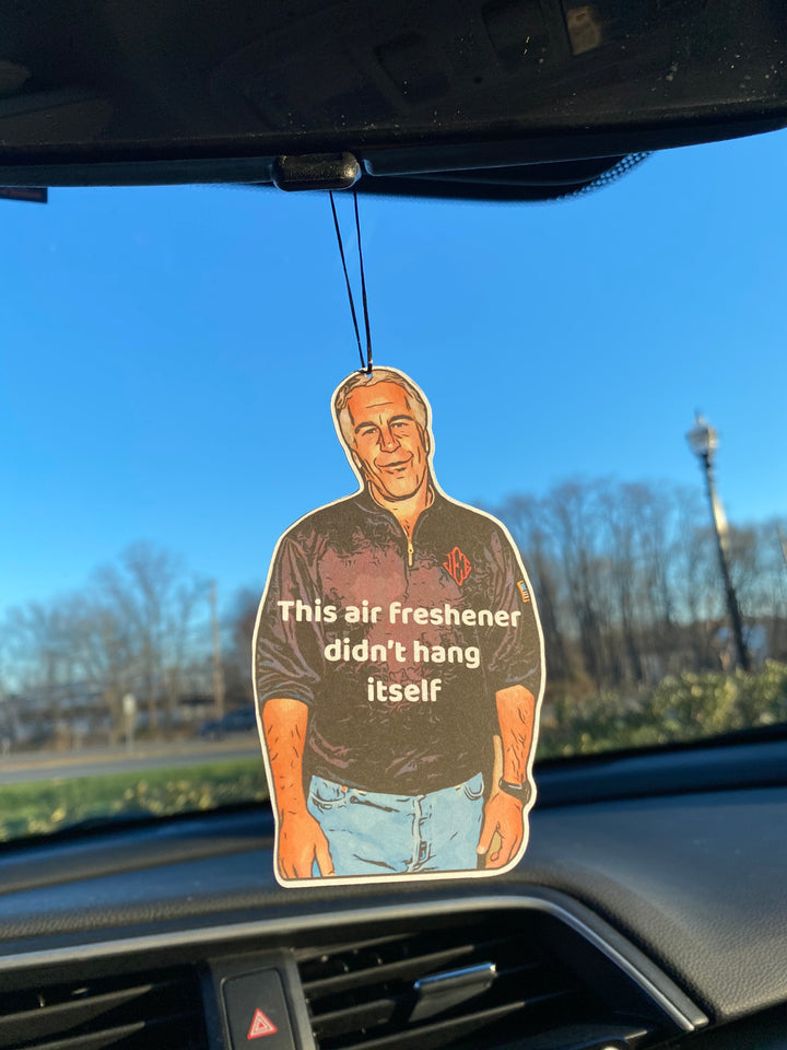 Conspiracy Car Air Freshener