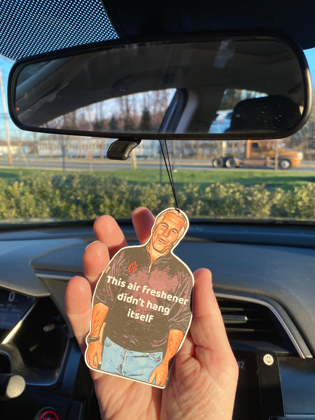 Conspiracy Car Air Freshener