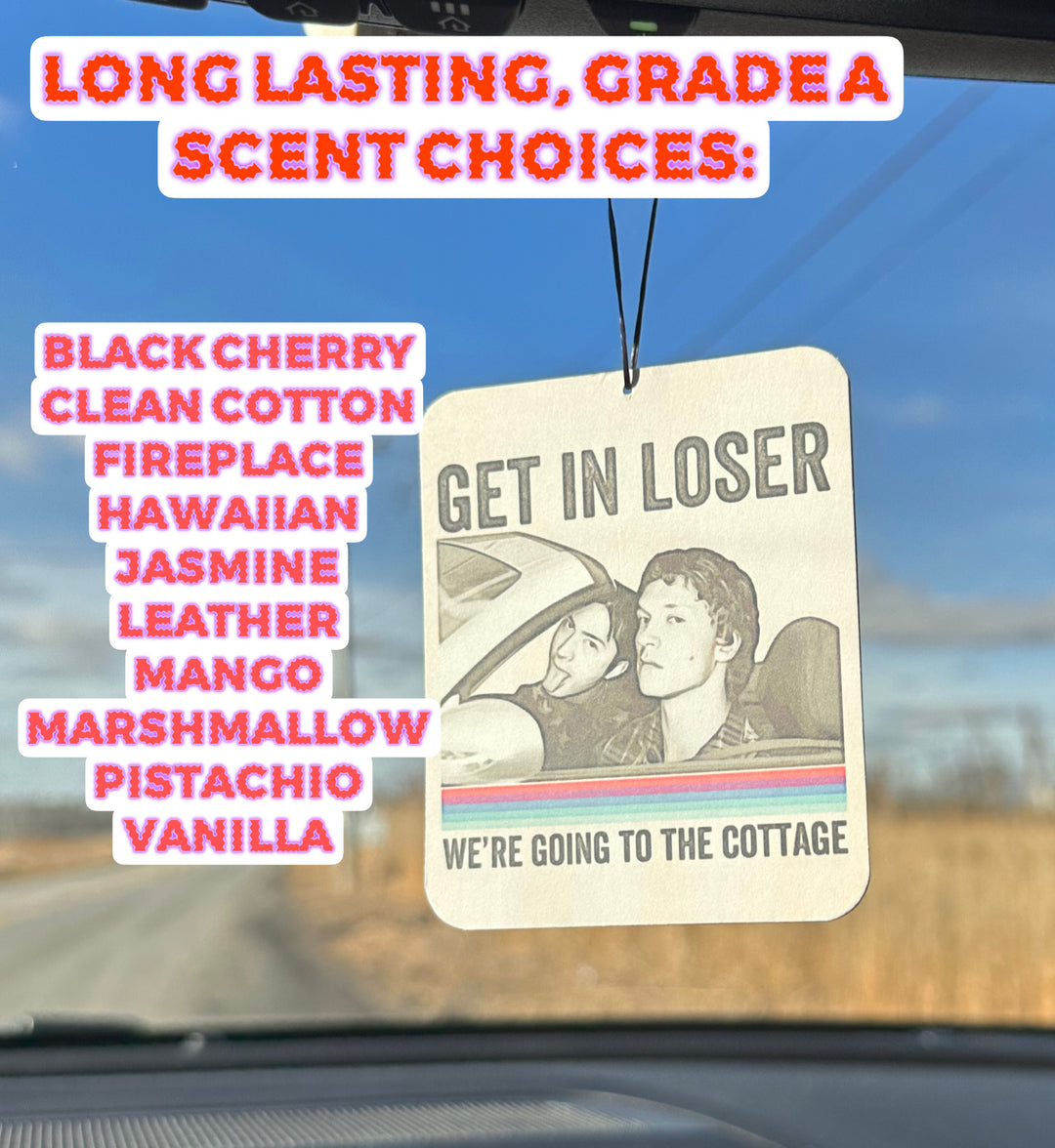 Heated Rivalry Car Air Freshener