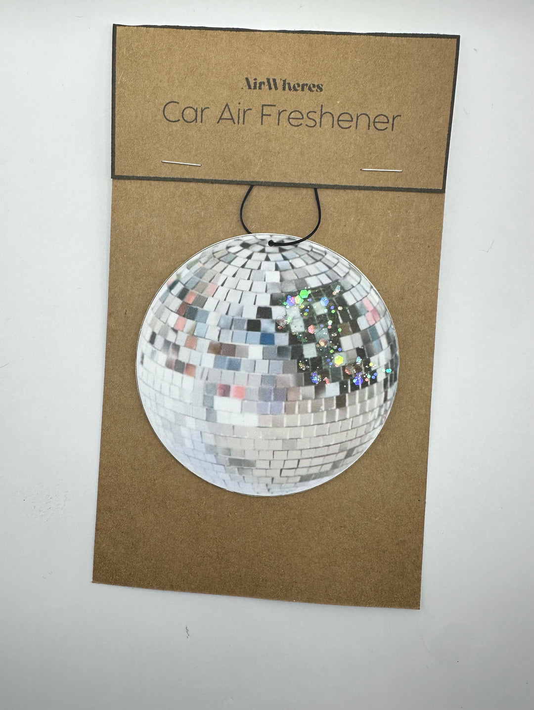 Disco Mirror Ball Car Air Freshener