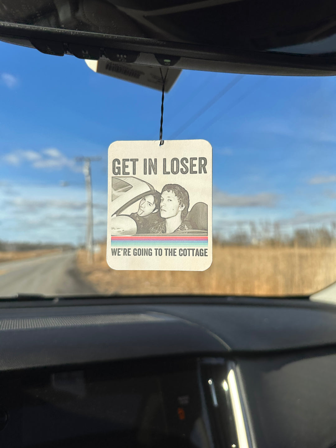 Heated Rivalry Car Air Freshener