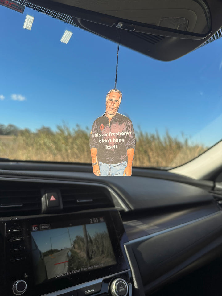 Conspiracy Car Air Freshener