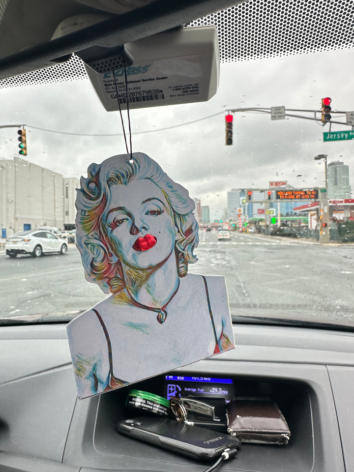 Marilyn Monroe Car Air Freshener