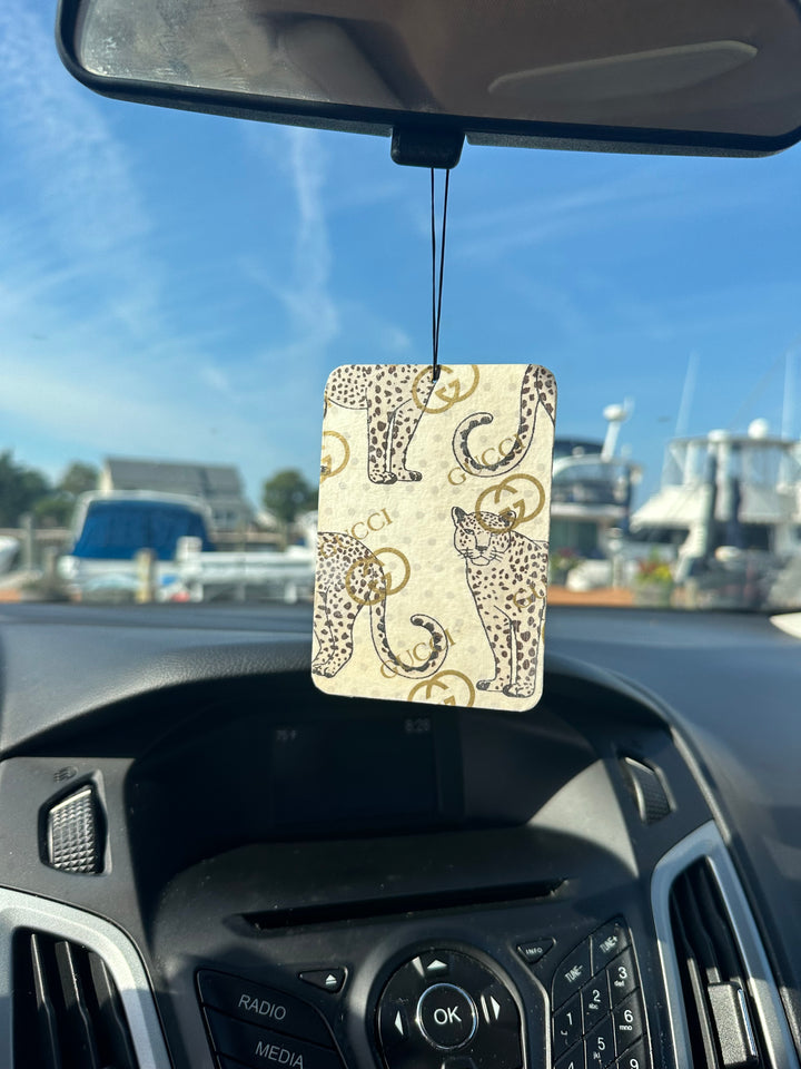 Gucci Paper Car Air Freshener Designer Custom