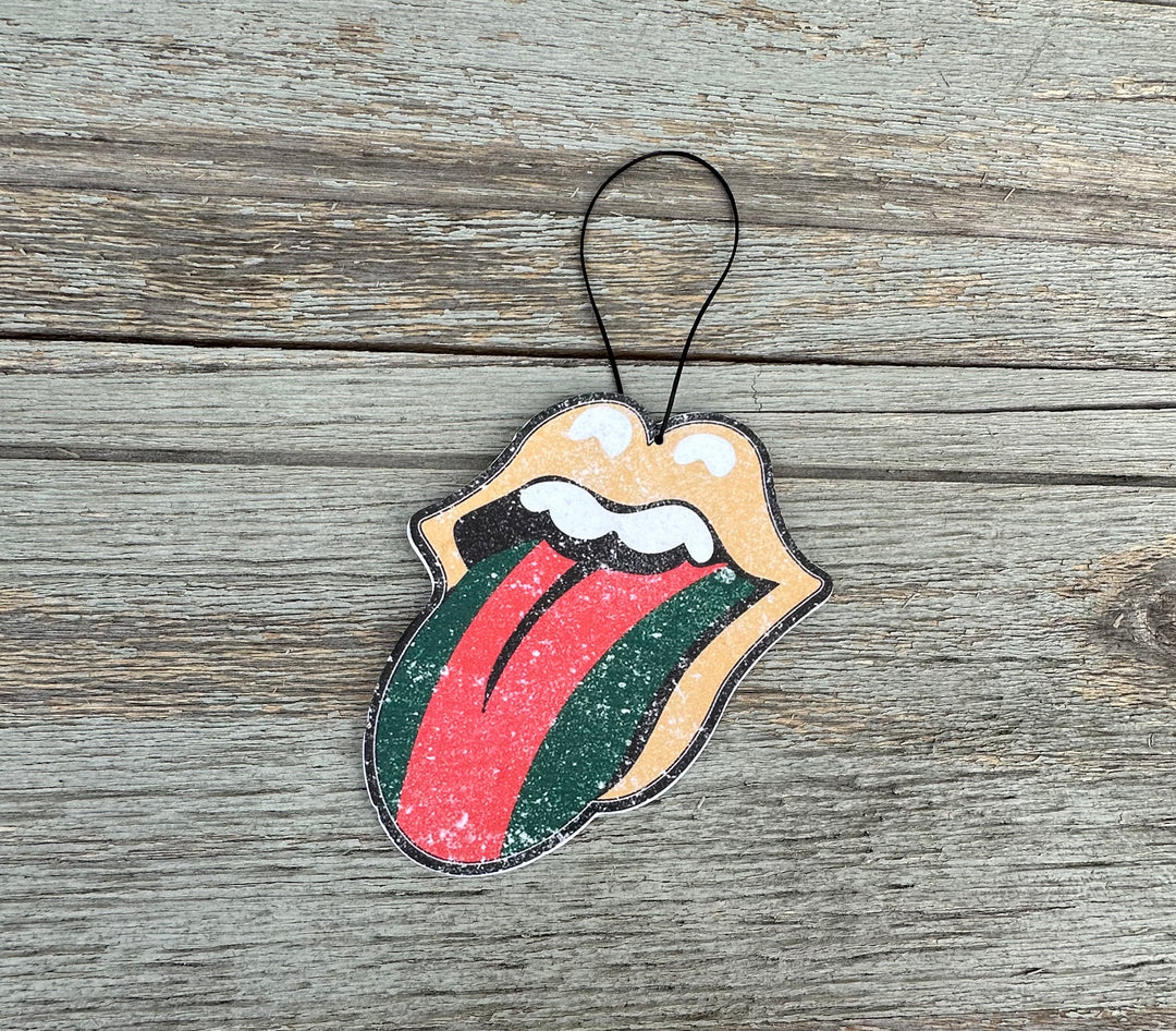 Open Mouth Tongue Out Car Air Freshener