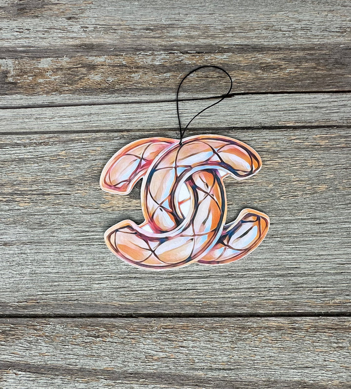 CC Twisted Initial Car Air Freshener