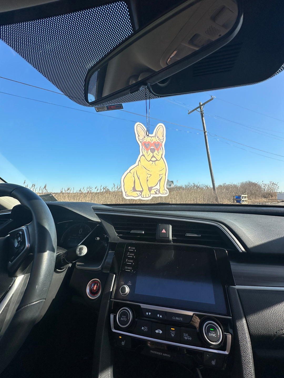 French Bulldog Car Air Freshener