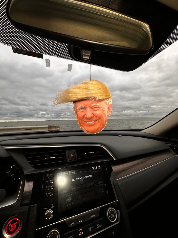 Donald Trump Hair Car Air Freshener