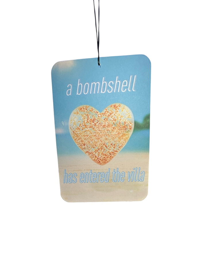 A Bombshell Has Entered The Villa - Love Island Car Air Freshener