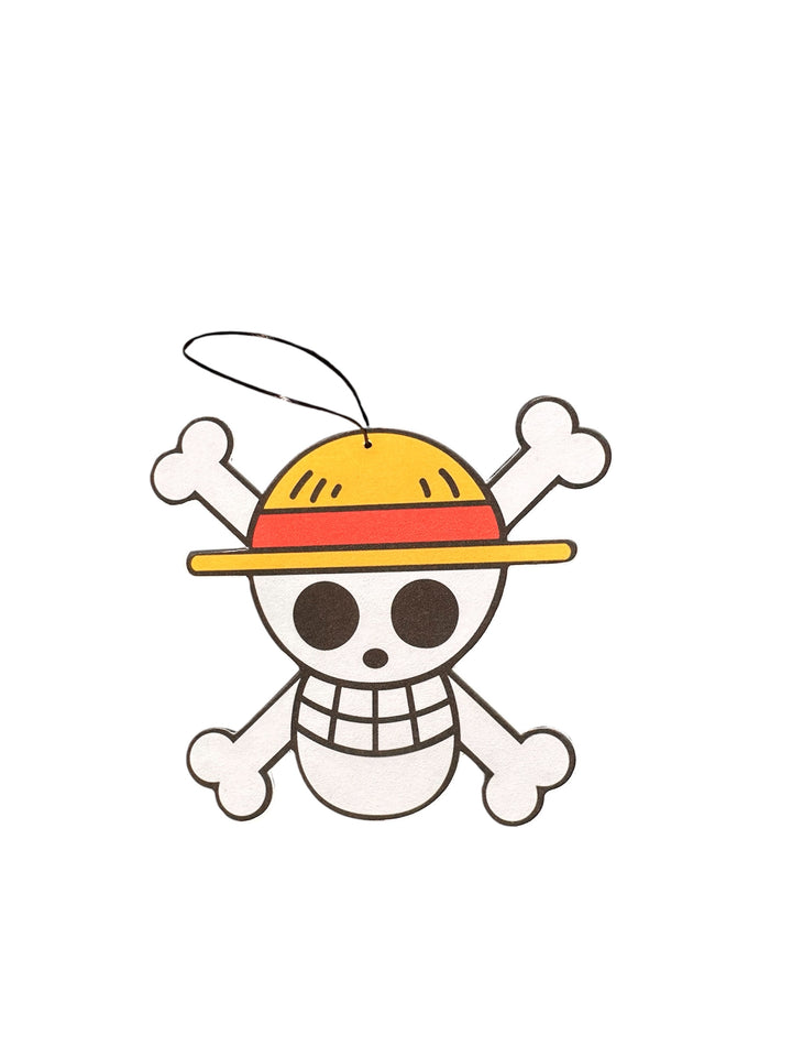 One Piece Straw Hat Flag Car Air Freshener
