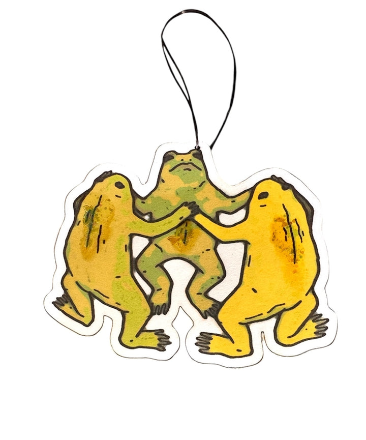 Frog Seance Car Air Freshener
