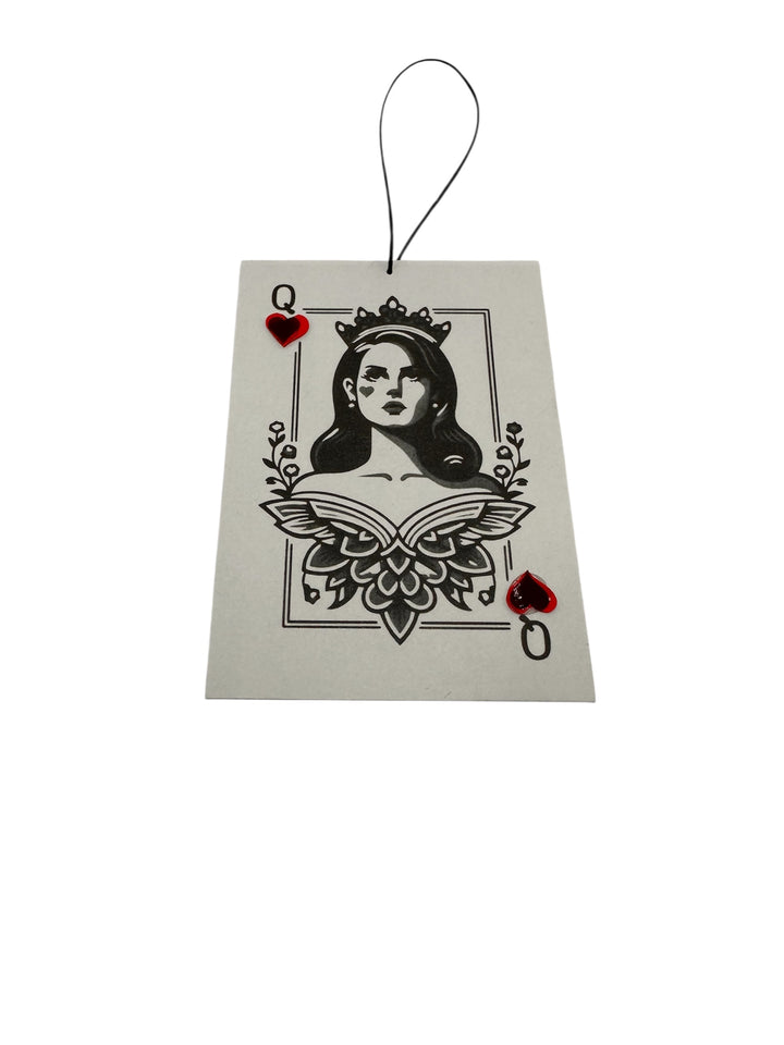 Queen of Hearts Car Air Freshener