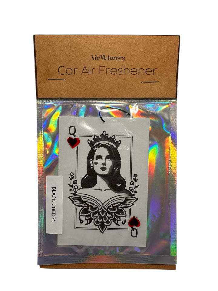 Queen of Hearts Car Air Freshener