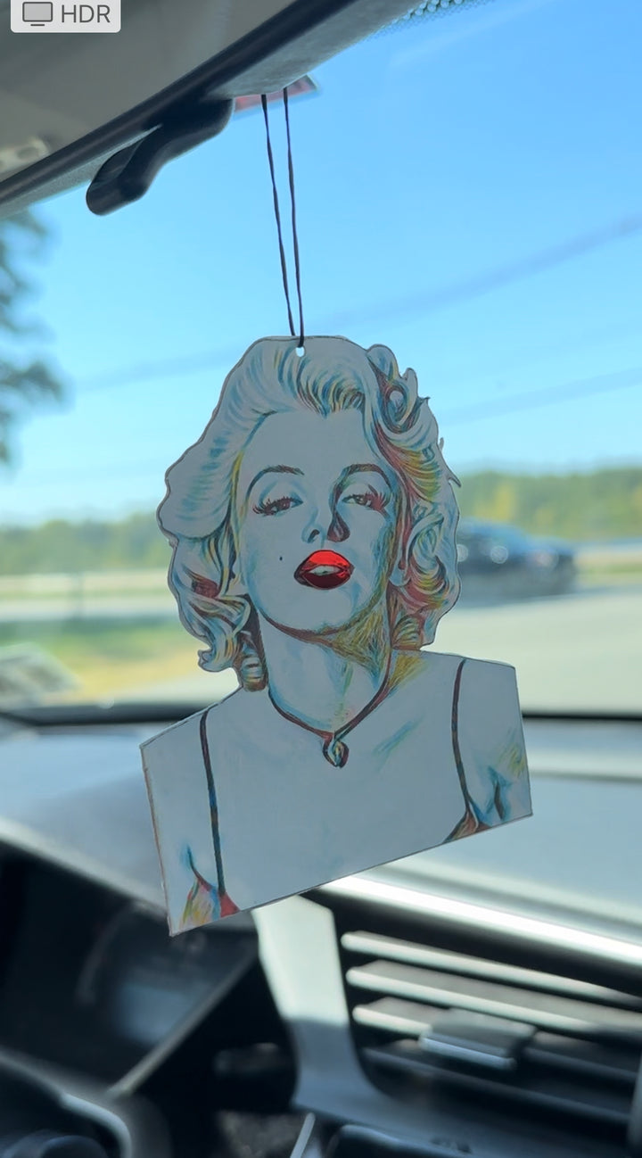 Marilyn Monroe Car Air Freshener