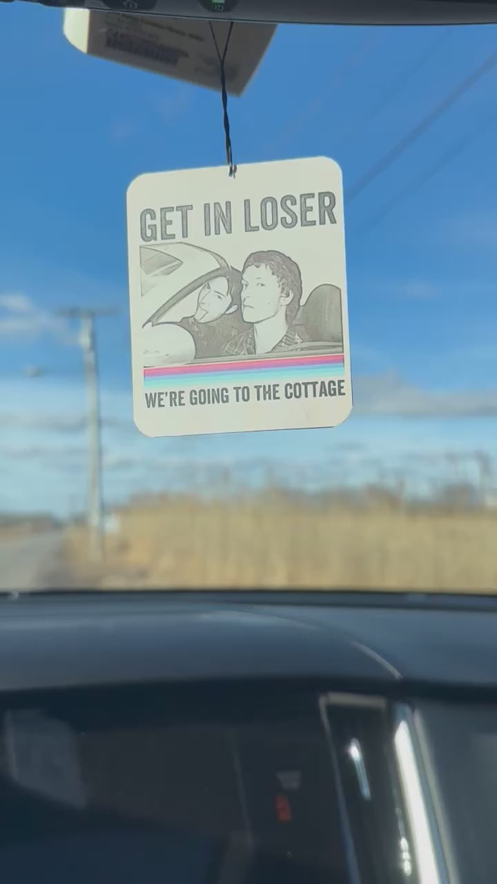 Heated Rivalry Car Air Freshener